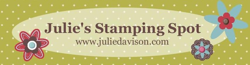 Julie's Stamping Spot: www.juliedavison.com